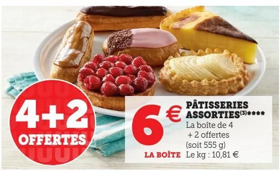 patisseries assorties