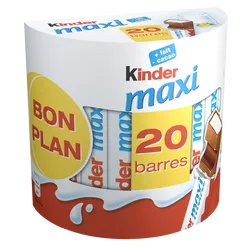 barres chocolat kinder