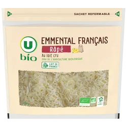 emmental francais rape au lait cru u bio