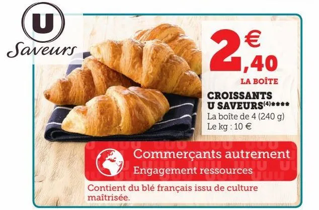 croissants u saveurs(4)****