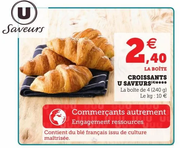 croissants u saveurs(4)****