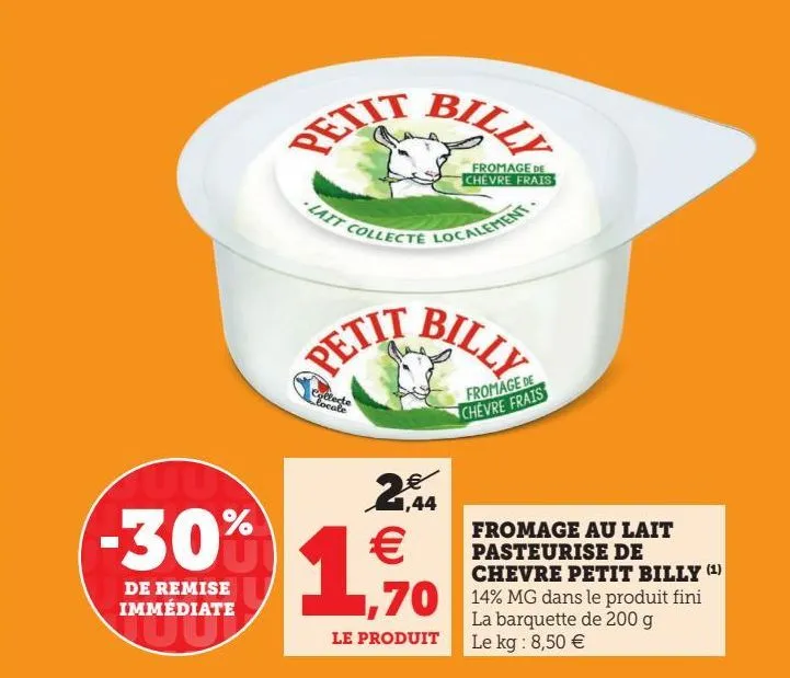 fromage au lait pasteurise de chevre petit billy (1)