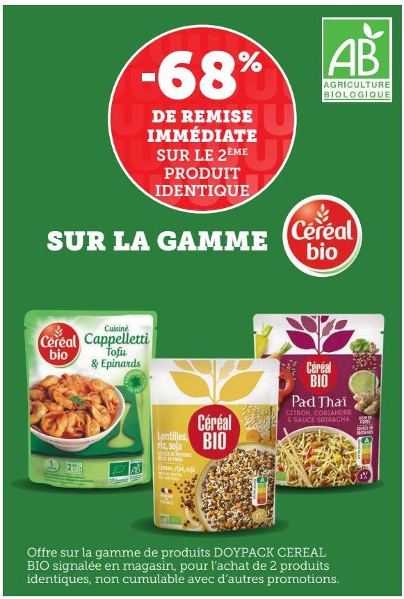 LA GAMME CEREAL BIO