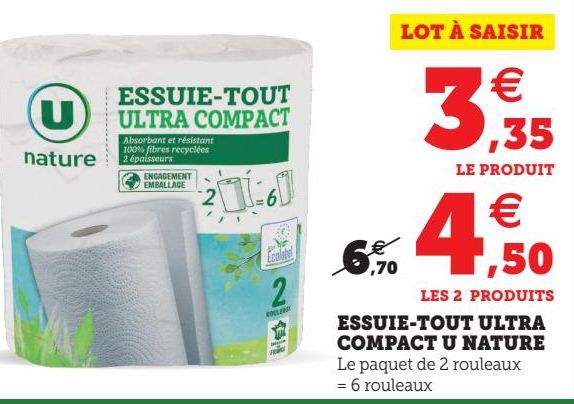 ESSUIE-TOUT ULTRA COMPACT U NATURE