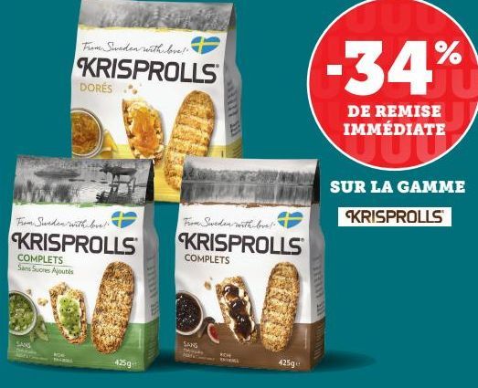 soldes Krisprolls