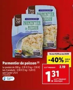 poisson parmentier