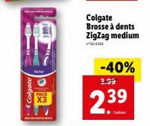 brosse à dents Colgate