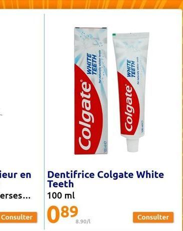 dentifrice Colgate