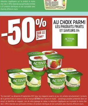 fruits Activia