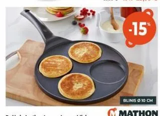 -15*  blinis 10 cm 