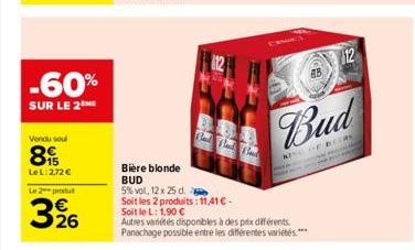 bière blonde Budweiser