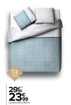 TEX  2999  2399  La parure 200 x 200 cm 