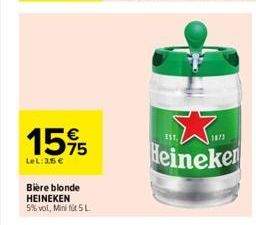 bière blonde Heineken