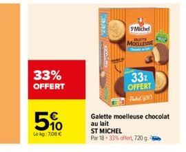 chocolat au lait St michel