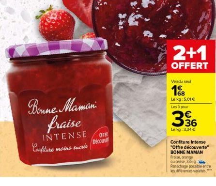 confiture Bonne maman