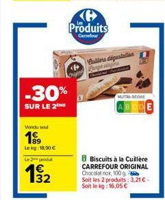 chocolat noir Carrefour