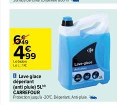 lave-glace Carrefour