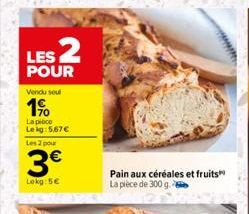 pain aux céréales 