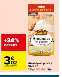 amandes Vahiné