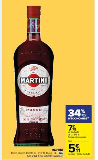 soldes Martini