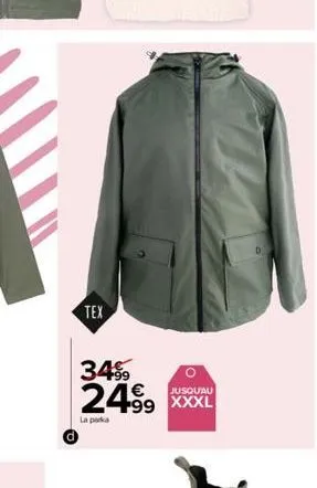 tex  34%  jusqu'au  24.99 xxxl  la paka 