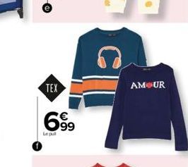 TEX  €  699  ills  AMOUR 