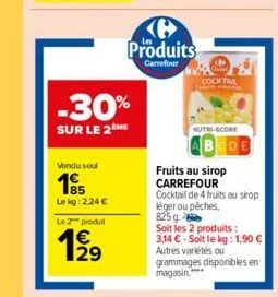 cocktail carrefour