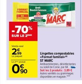 lingettes St marc