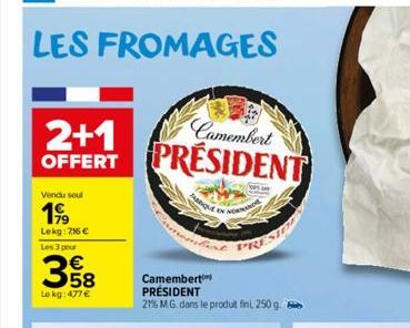 camembert Président