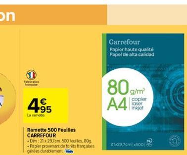 papier Carrefour