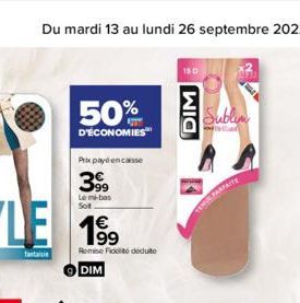 soldes Dim