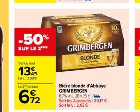 bière blonde Grimbergen