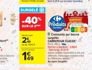 croissants Carrefour