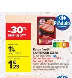 bacon carrefour