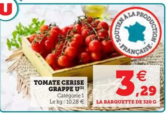 tomate cerise grappe u