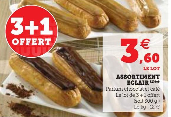 ASSORTIMENT ECLAIR