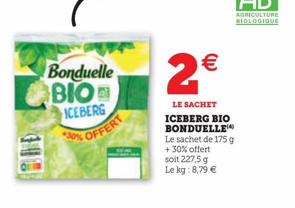 ICEBERG BIO BONDUELLE