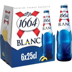 BIERE BLANCHE 1664 5°