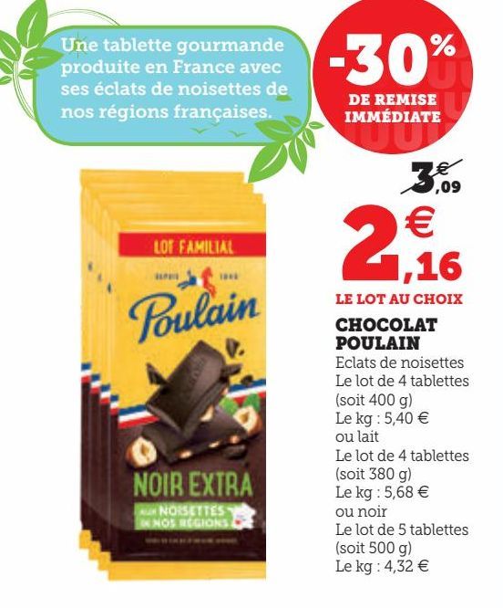 CHOCOLAT POULAIN