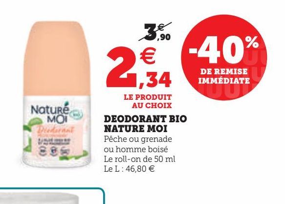 DEODORANT BIO NATURE MOI