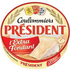 COULOMMIERS PASTEURISE L'EXTRA FINDANT PRESIDENT