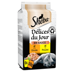 DELICES DU JOUR POUR CHAT SHEBA