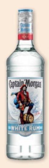 CAPTAIN MORGAN  WHITE 37,5°