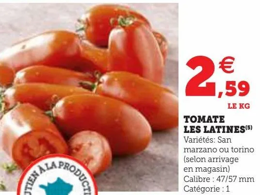 tomate les latines