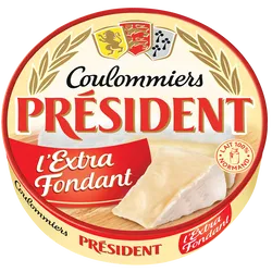 coulommiers pasteurise l'extra fondant president 