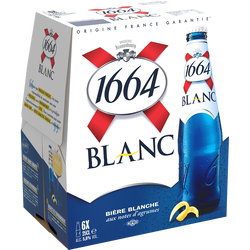 BIERE BLANCHE 1664 5º 