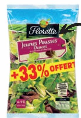 JEUNES POUSSES  DOUCES  FLORETTE