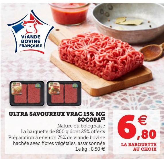 ULTRA SAVOUREUX VRAC 15% MG SOCOPA(2)