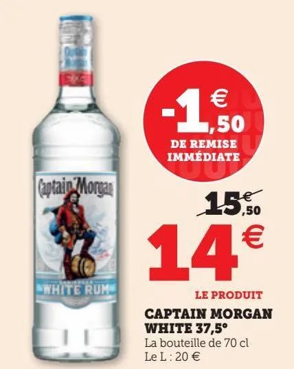 captain morgan white 37,5°