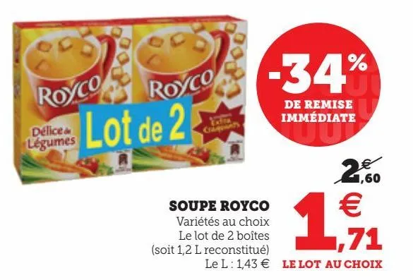 soupe royco